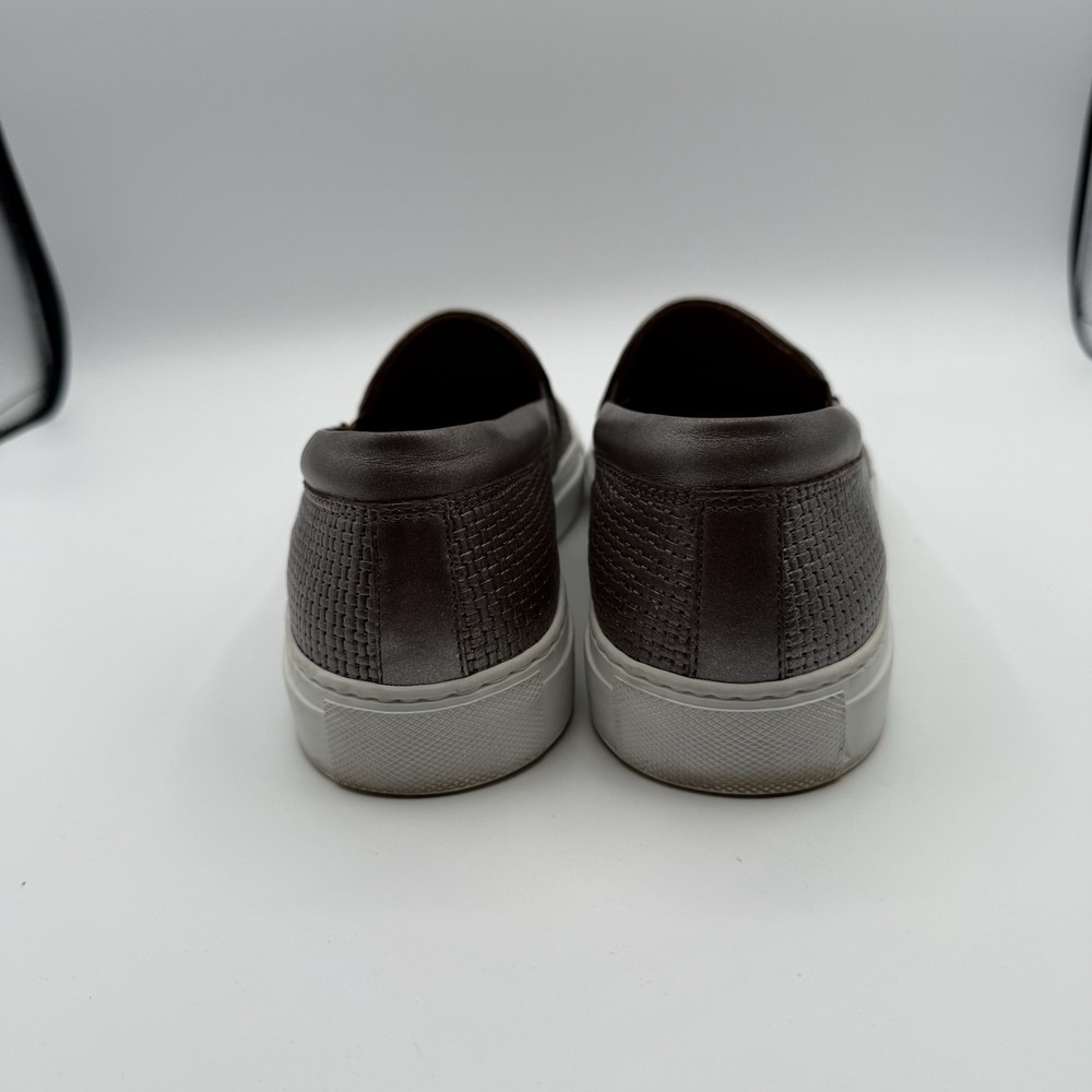 Aquatalia Men's Ashlynn Slip Ons Size 8.5‎ Bronze - Picture 3 of 8